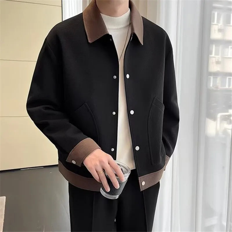 Chaqueta cortavientos para hombre para otoño