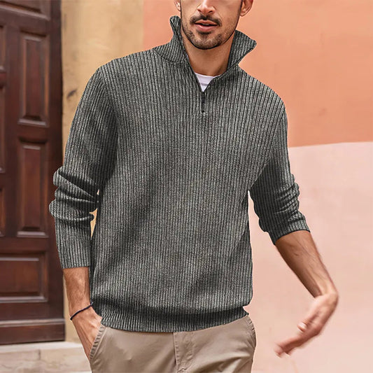 Herren Halbzip Pullover