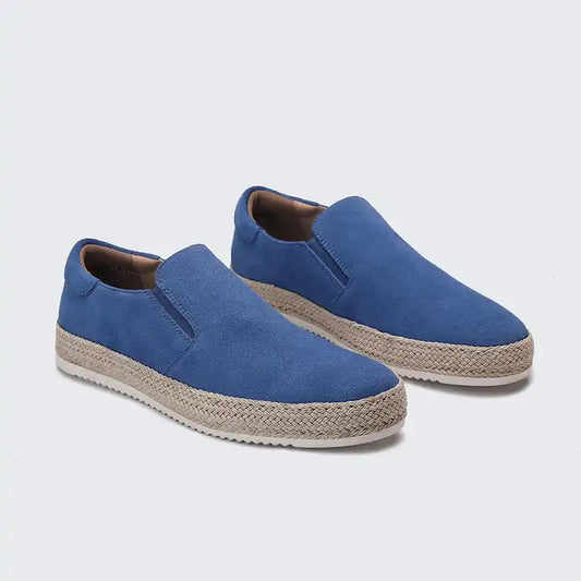 Miguel | Men's Loafers made of Calf Suede for Urban Comfort