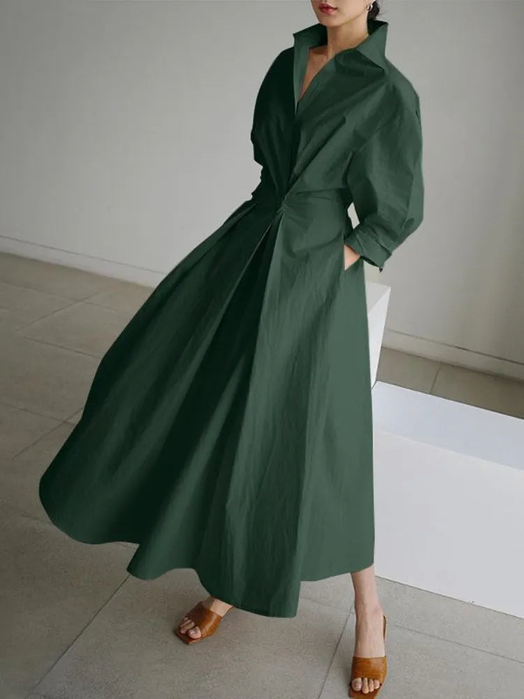 Madison | Langarmkleid für Frauen - Elegantes Kleid für Alltag und besondere Anlässe