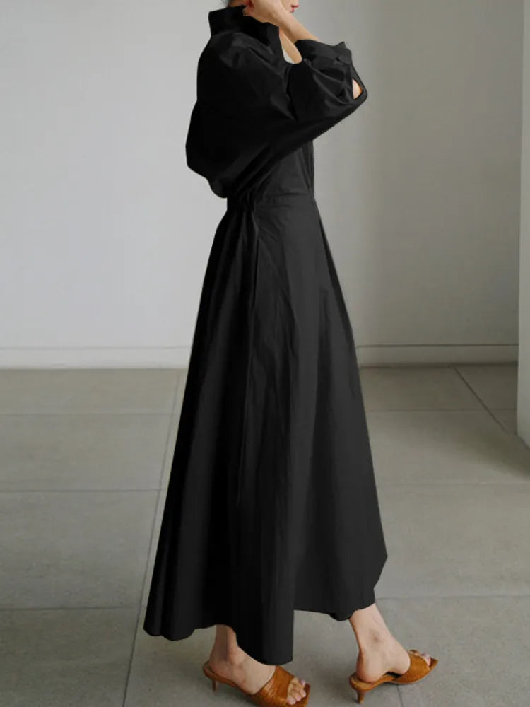 Madison | Langarmkleid für Frauen - Elegantes Kleid für Alltag und besondere Anlässe