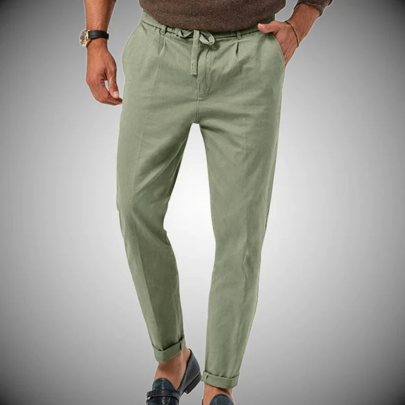 Variant image for Vicko | Slim-Fit Leinenhose Herren – Elegante Hose aus Leinen für verschiedene Anlässe-21