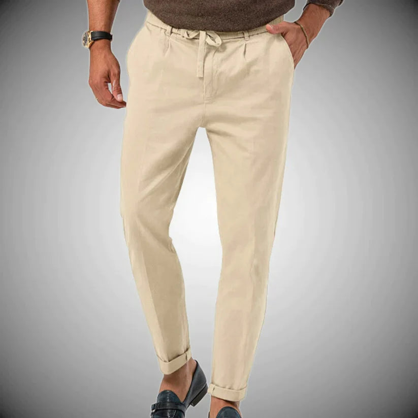 Variant image for Vicko | Slim-Fit Leinenhose Herren – Elegante Hose aus Leinen für verschiedene Anlässe-6