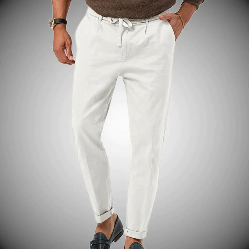 Variant image for Vicko | Slim-Fit Leinenhose Herren – Elegante Hose aus Leinen für verschiedene Anlässe-26