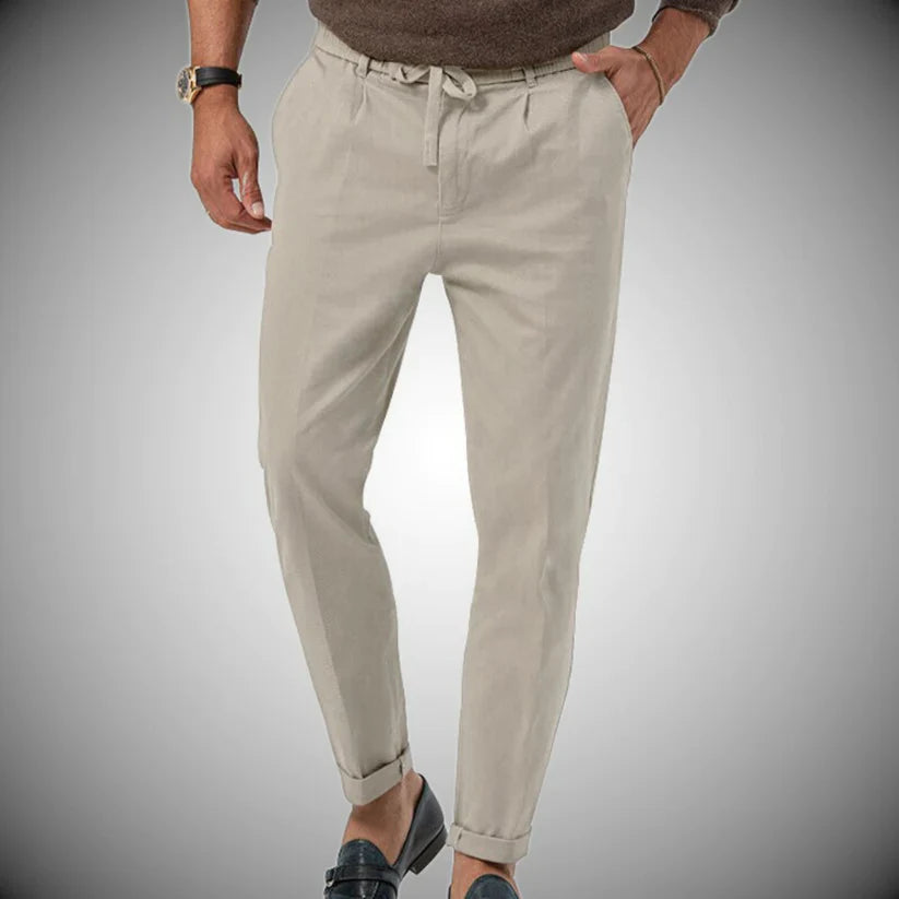 Variant image for Vicko | Slim-Fit Leinenhose Herren – Elegante Hose aus Leinen für verschiedene Anlässe-16