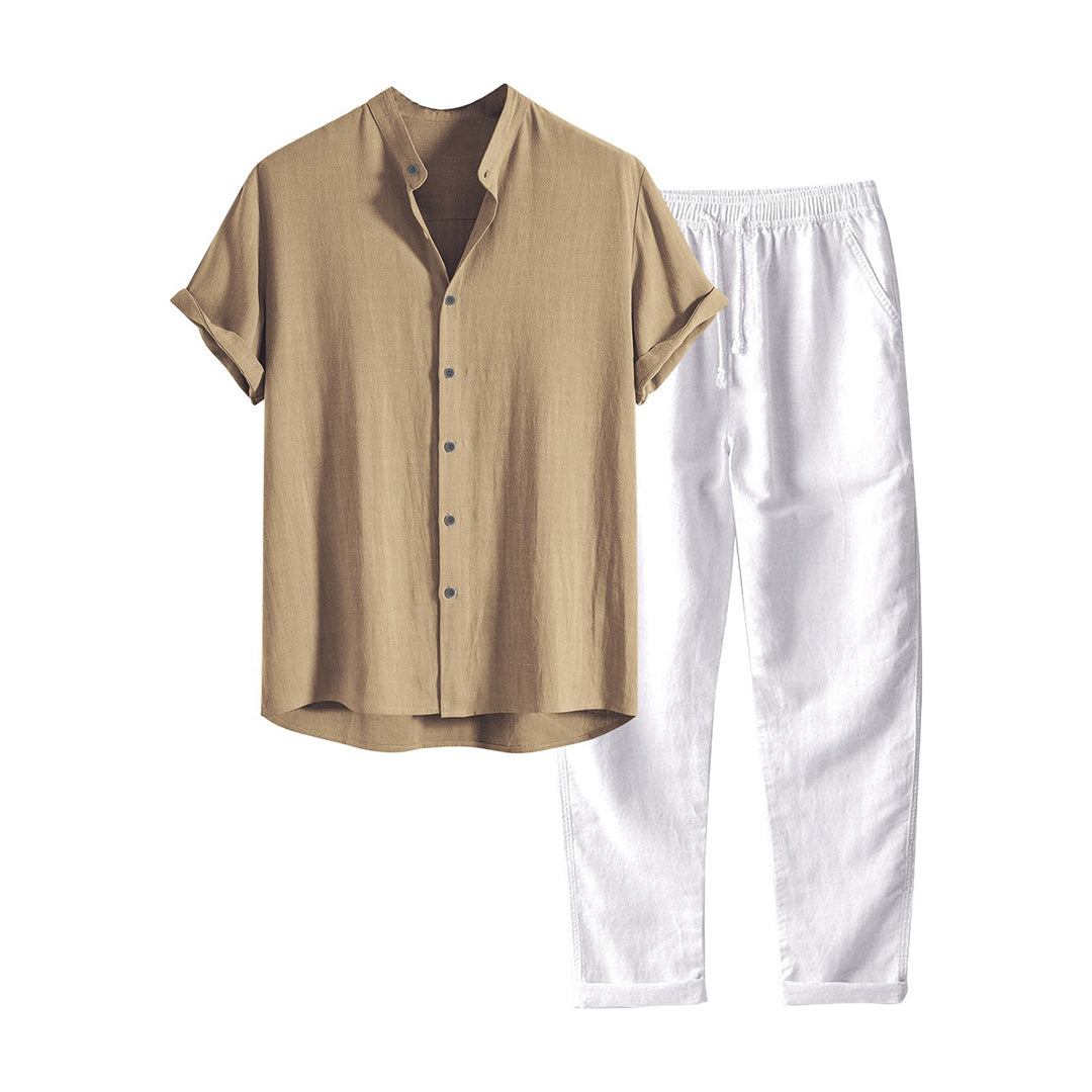 Variant image for Herren Sommer Set Blau Größe M Polyester-13