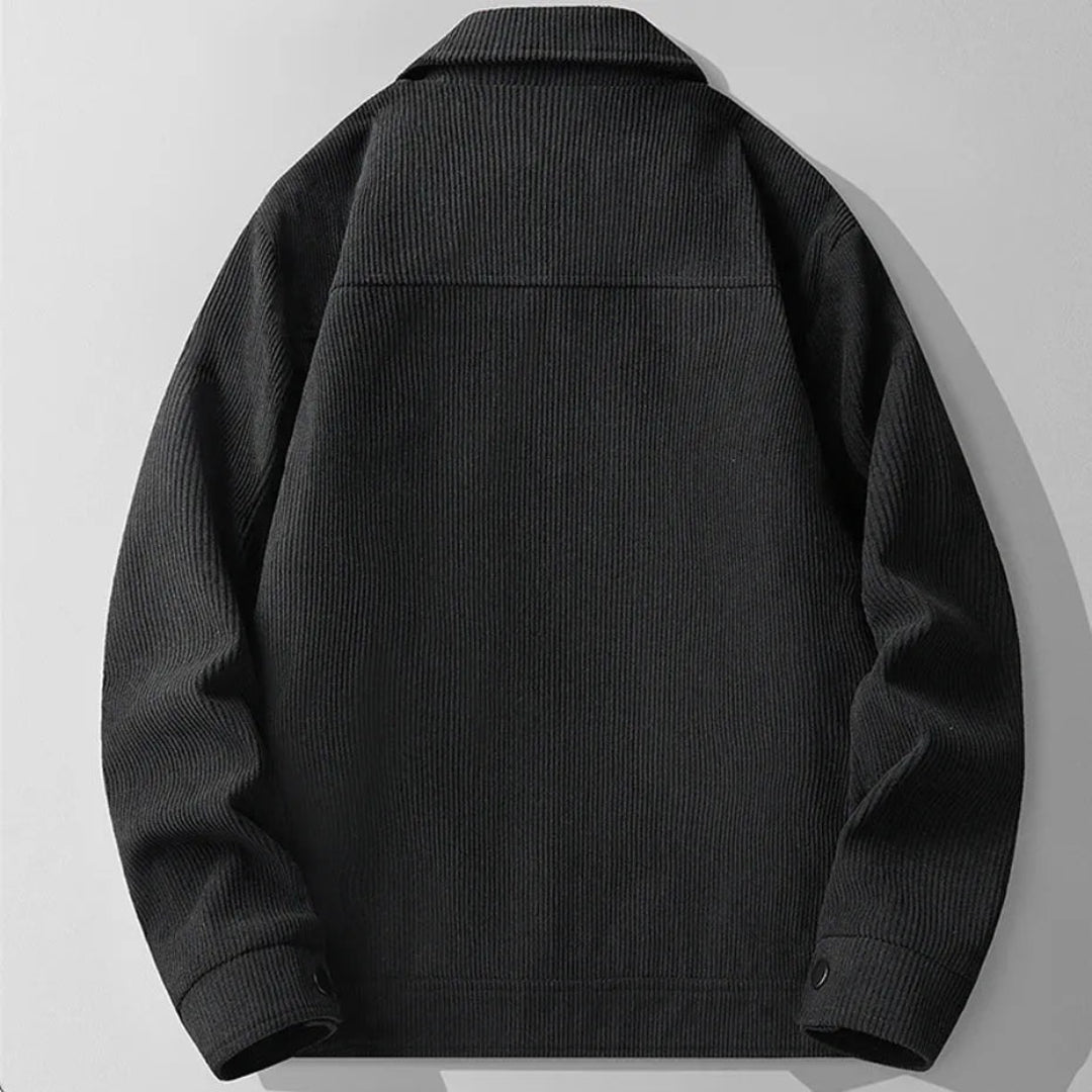 Classic corduroy jacket with adjustable cuffs