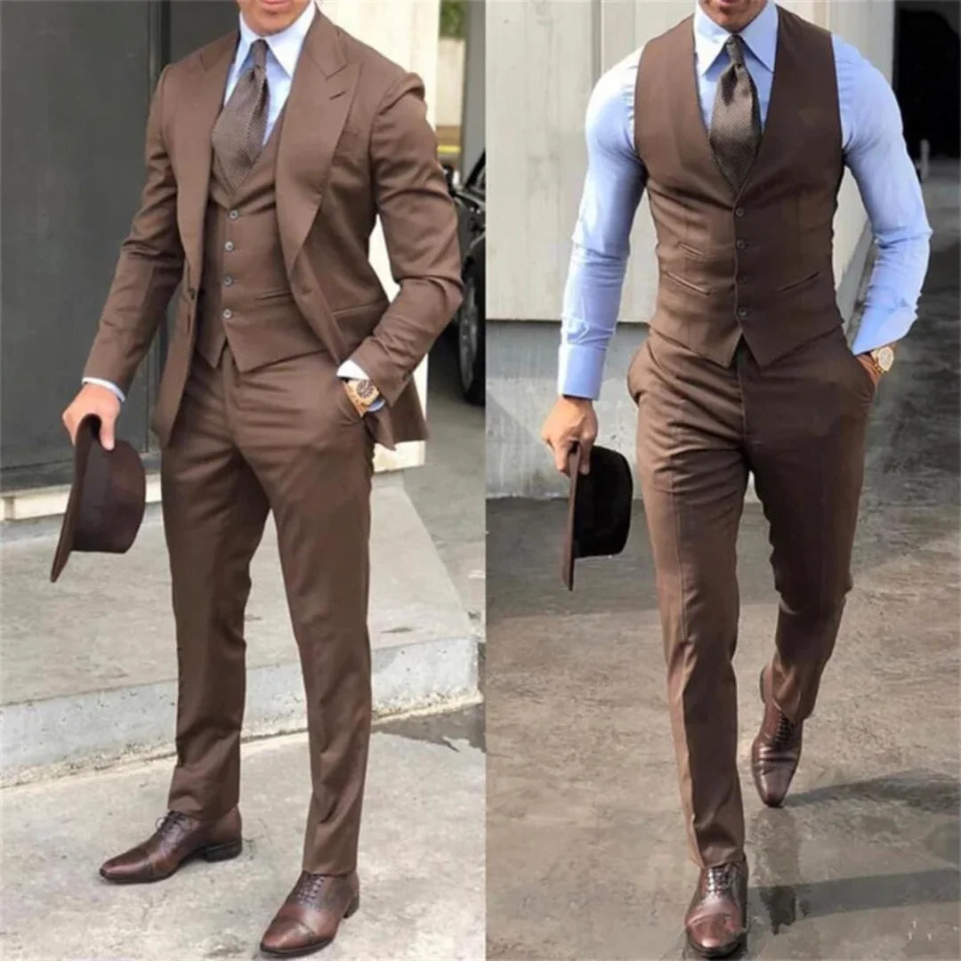 Klassischer Herrenanzug Hose und Weste für Hochzeiten und Business Events