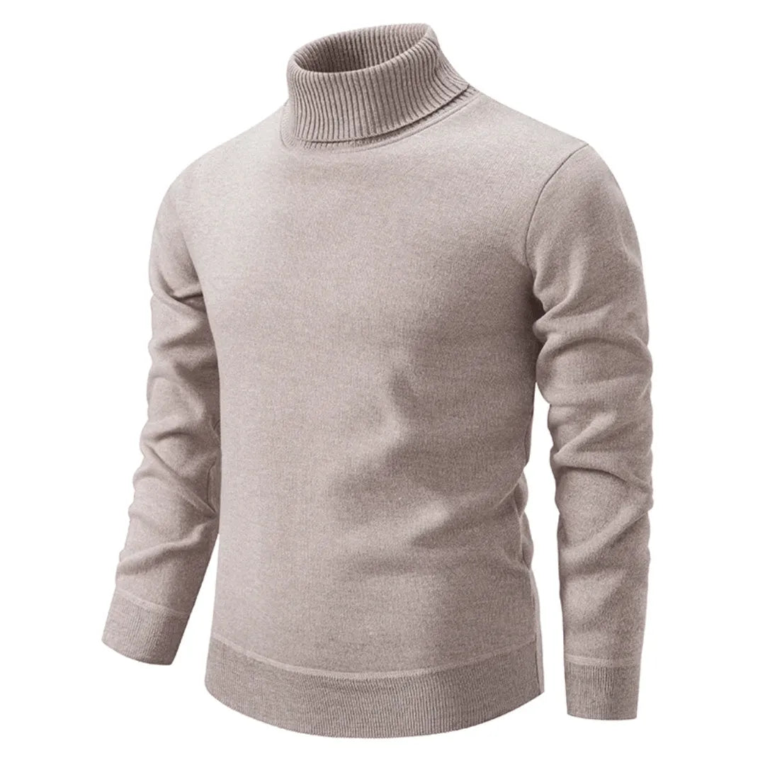 Klassischer Rollkragenpullover