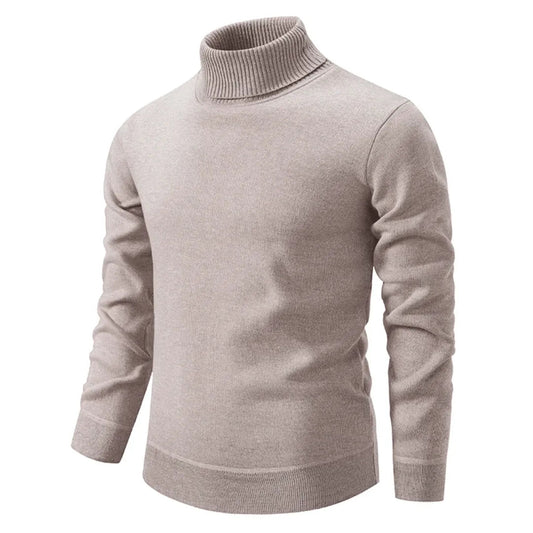 Klassischer Rollkragenpullover