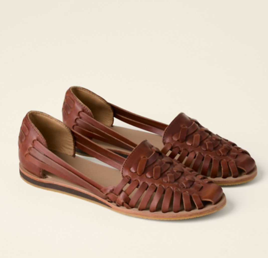 Variant image for Beatrix | Handgewebte Vegane Leder-Flachschuhe für Frauen-8