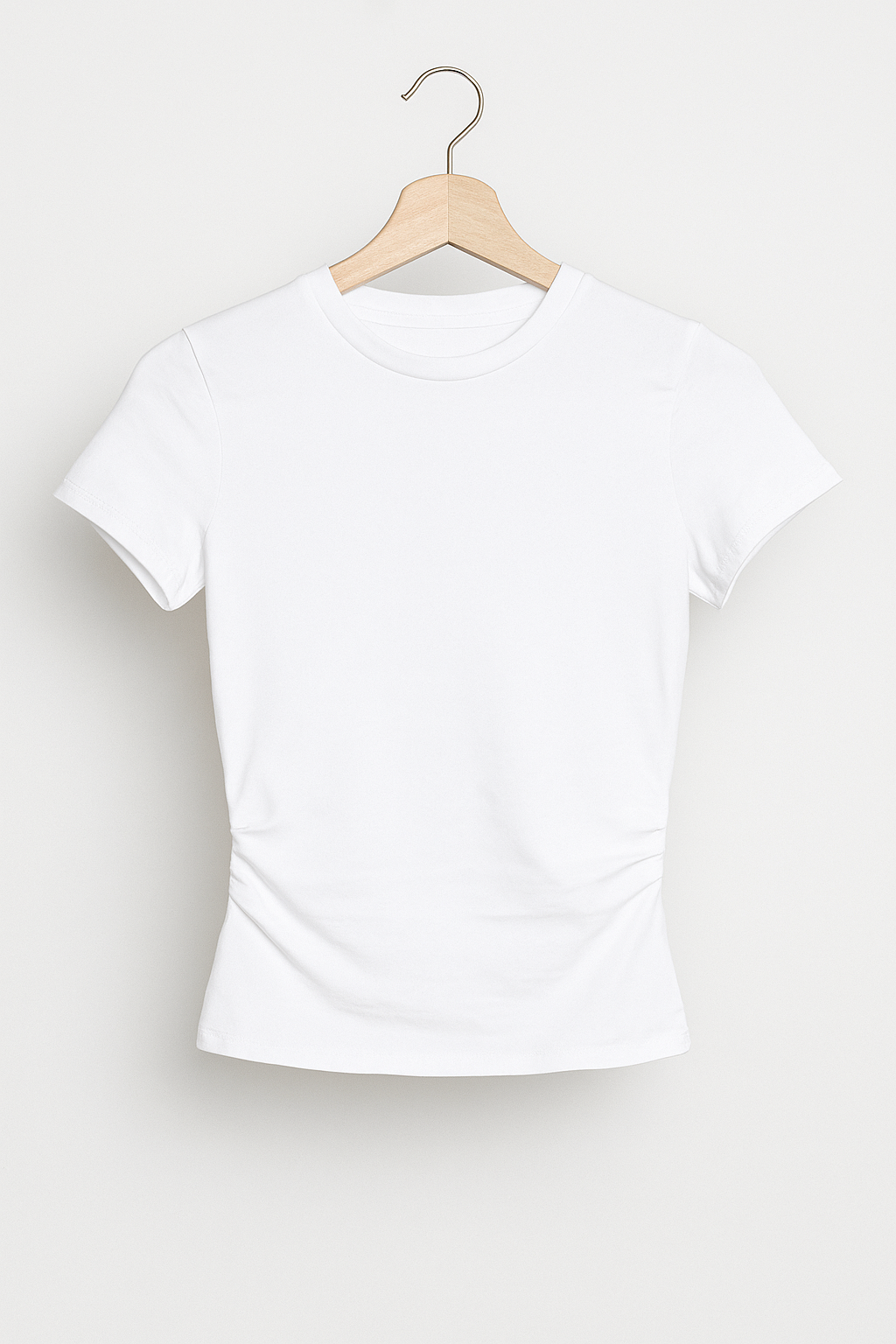 Crop Top short sleeve with round neck