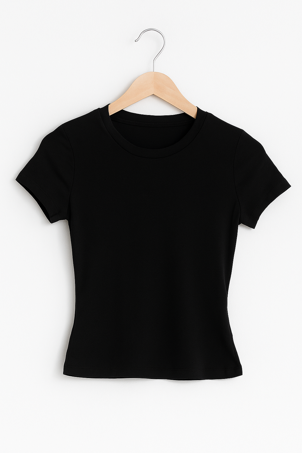 Crop Top short sleeve with round neck