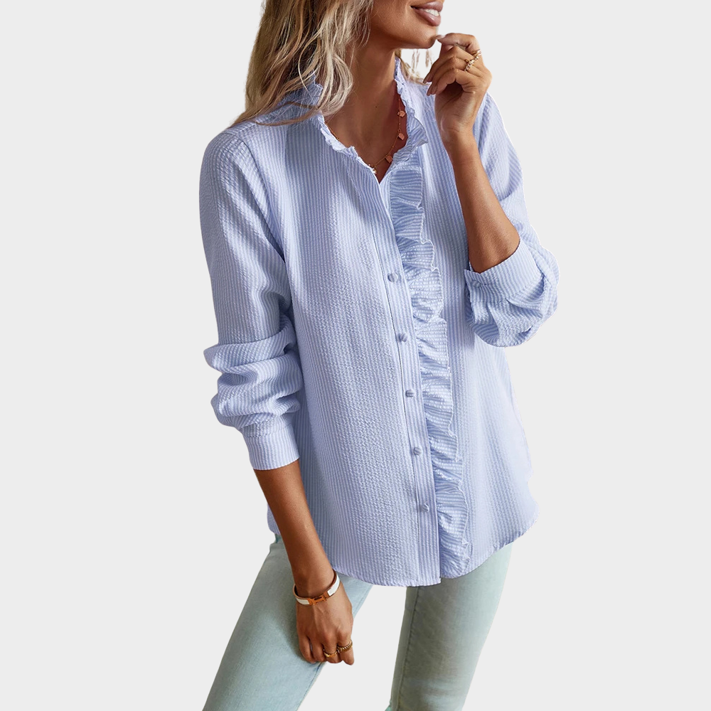 Lira | Bluse mit Rüschen Damen