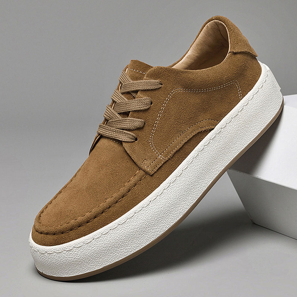 Lässiger Herren-Sneaker Luxtin – Hochwertiges Rindswildleder, Atmungsaktiv, Sportlich, Komfortabel, Herren Sneaker, Schuhe Herren, Sneaker Herren, Ideal für den Alltag 5