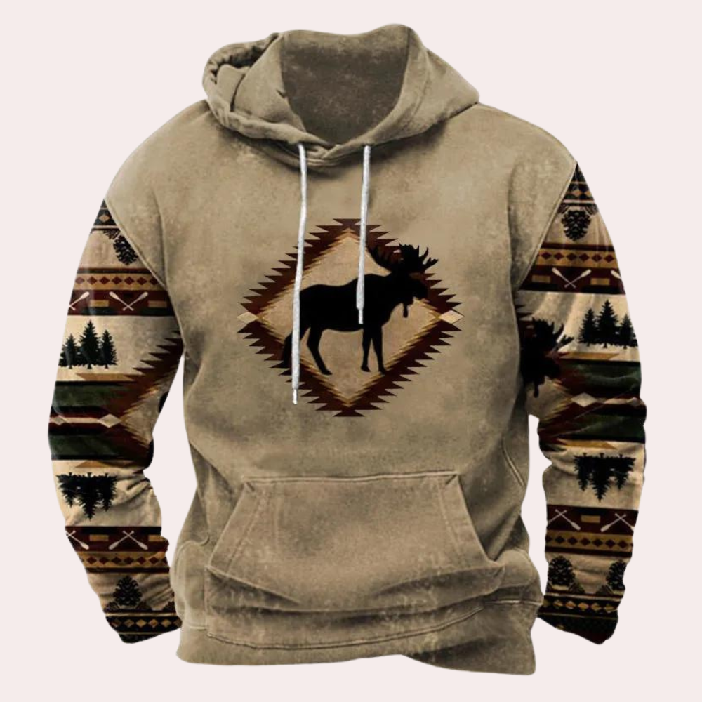 Lässiger Kapuzenpullover für Herren