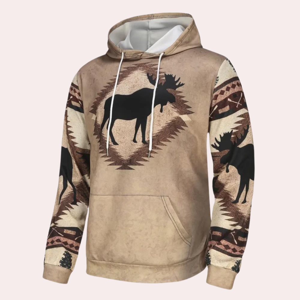 Lässiger Kapuzenpullover für Herren