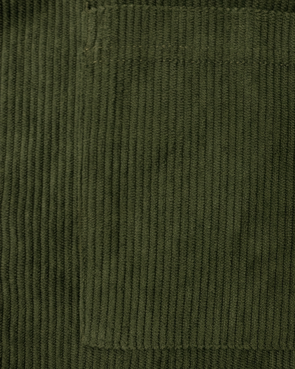 Lässiges Cord-Overshirt für Männer mit Brusttaschen und Knopfverschluss – Bequemes Hemd aus 100% Polyester für Frühling und Herbst 2