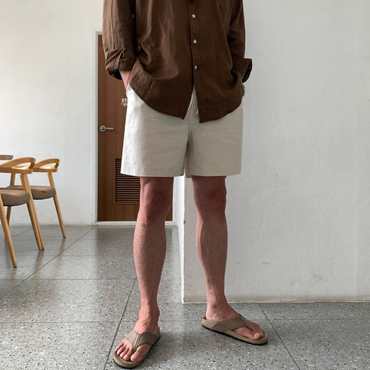 Leichte Leinen Sommer Shorts für Herren