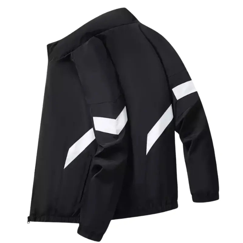 Leichte Winddichte Herrenjacke mit Farbblockierung für Outdoor-Aktivitäten – Atmungsaktives Material, Größen S-XL 2