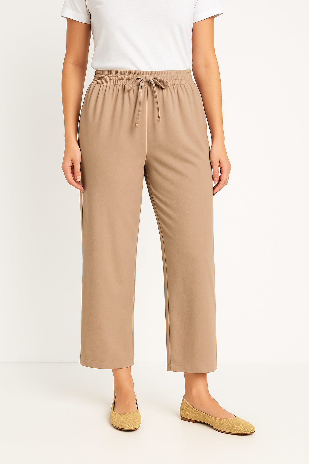 Damen Hose mit Weites Bein