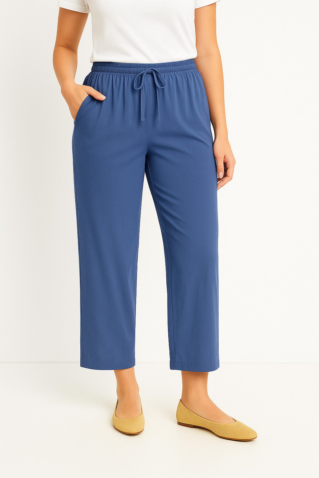 Damen Hose mit Weites Bein