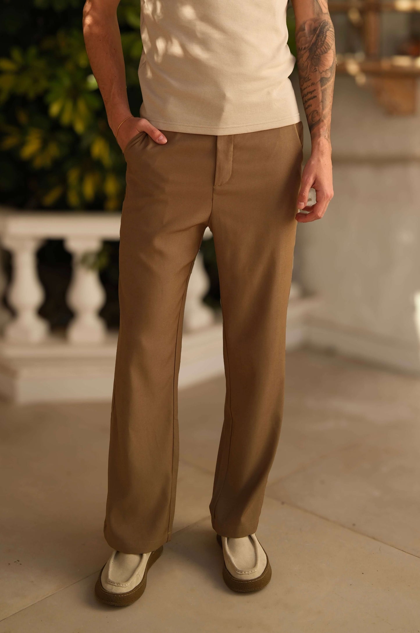 Luxe Chino Hose für Herren