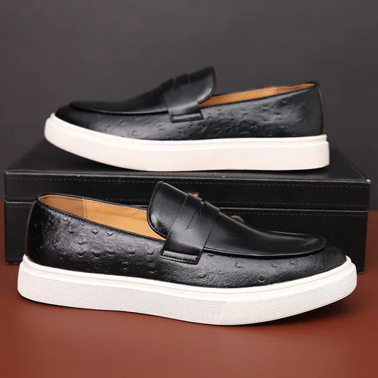 Herren Loafers aus leder
