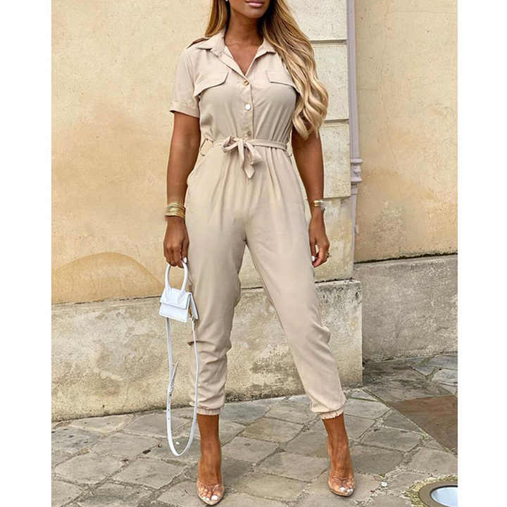 Lira | Trendig Taillierter Jumpsuit für Frauen