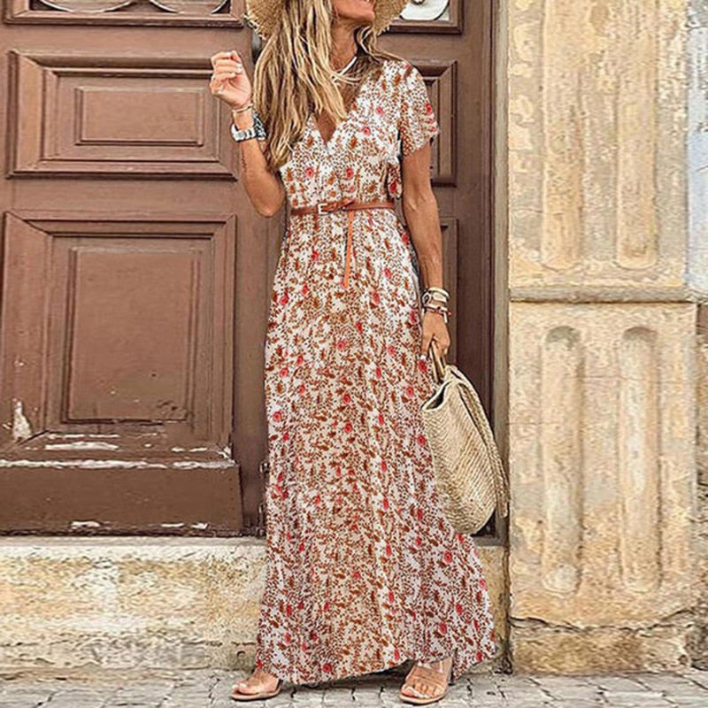 Ilse | Boho klänning för damer
