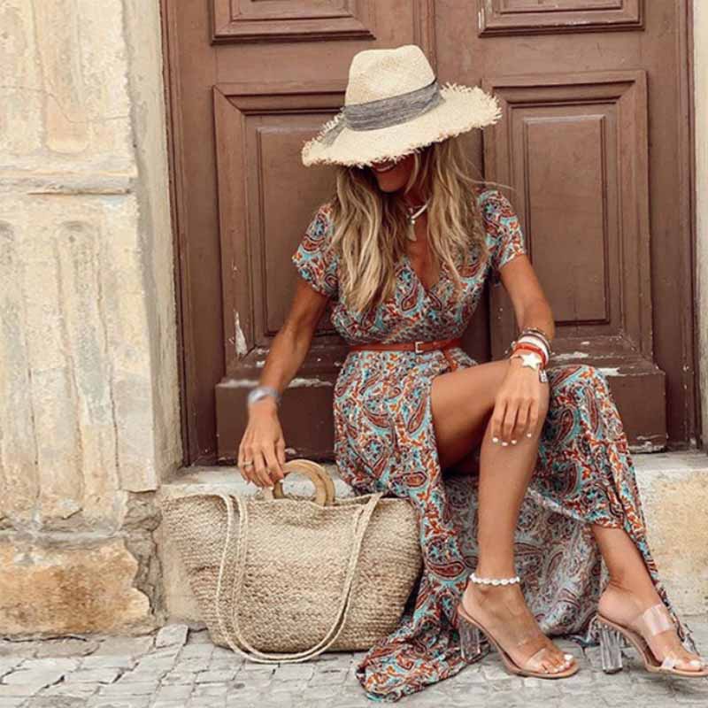 Ilse | Boho klänning för damer