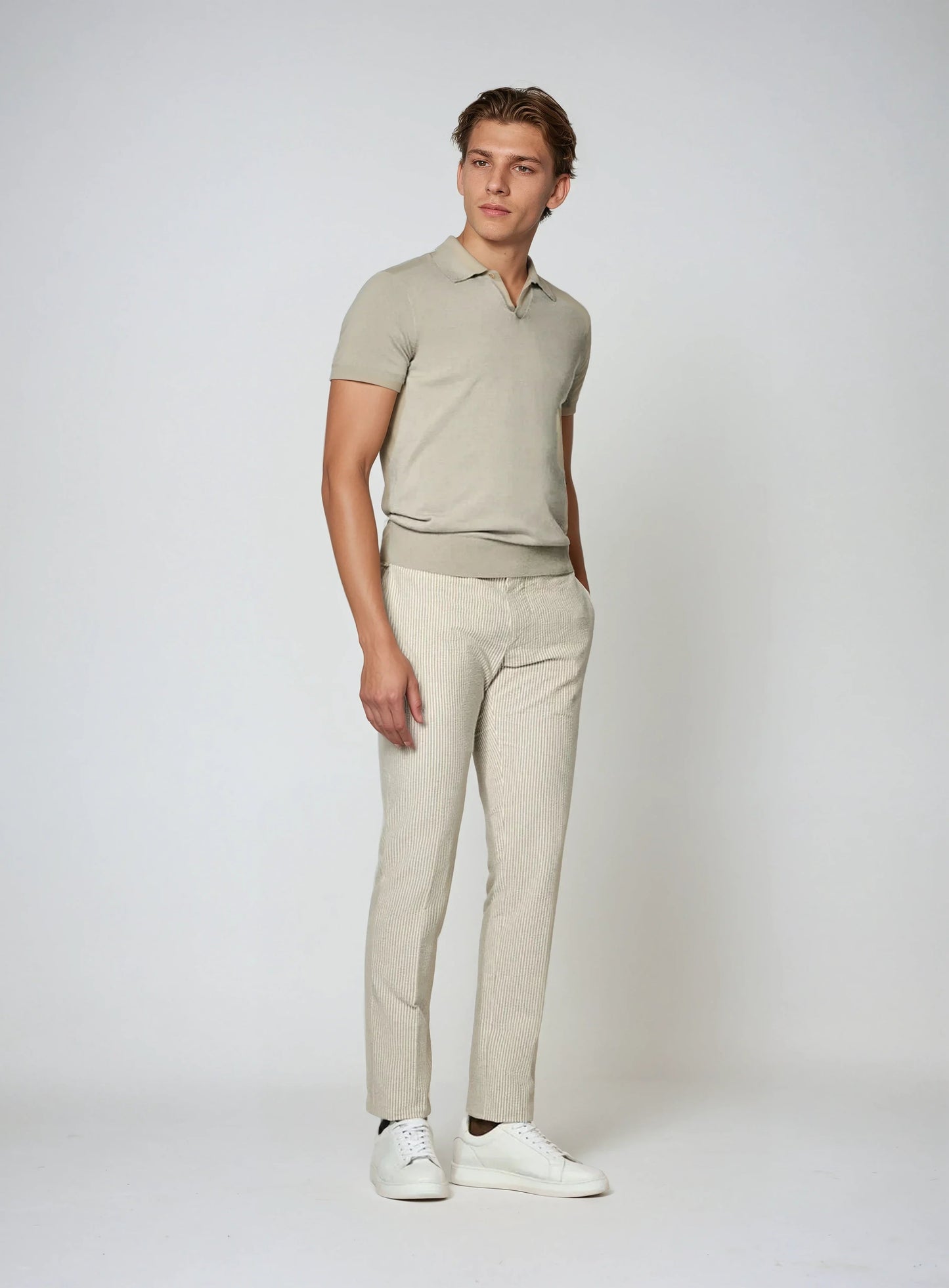 Minimalistisches Polo-Shirt für Herren