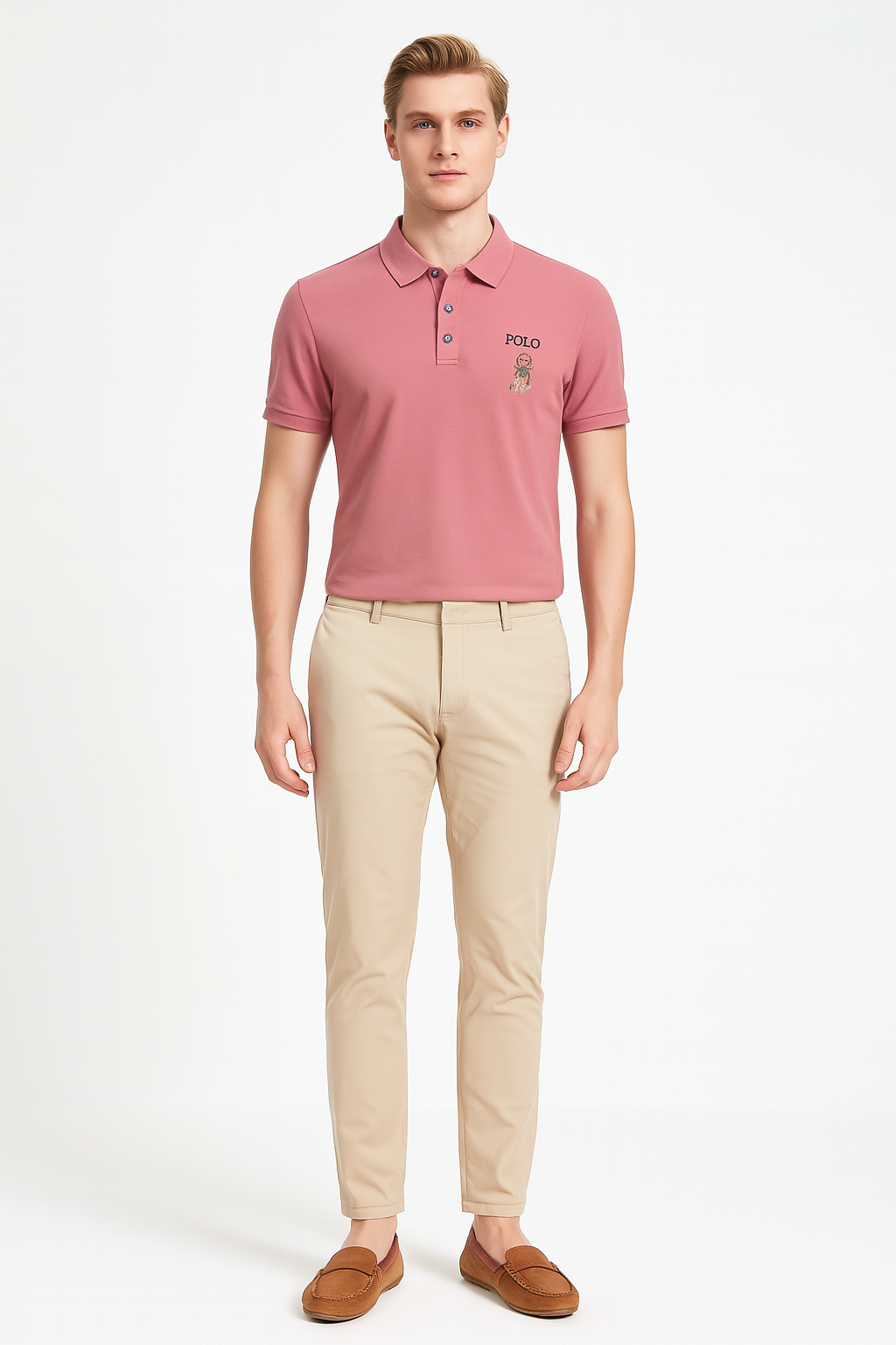 Modernes Herren-Polo