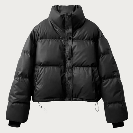 Modische Pufferjacke mit cropped Design
