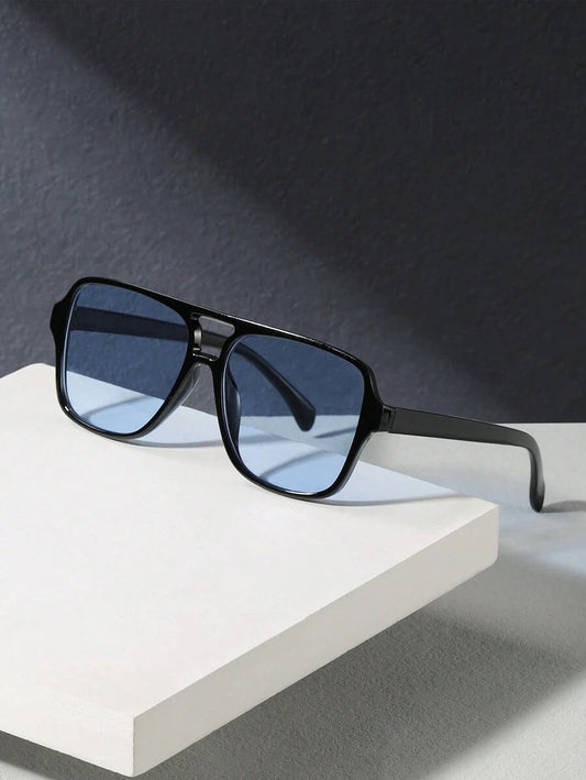 Modische Sonnenbrille Herren aus Acryl im Quadratischen Design