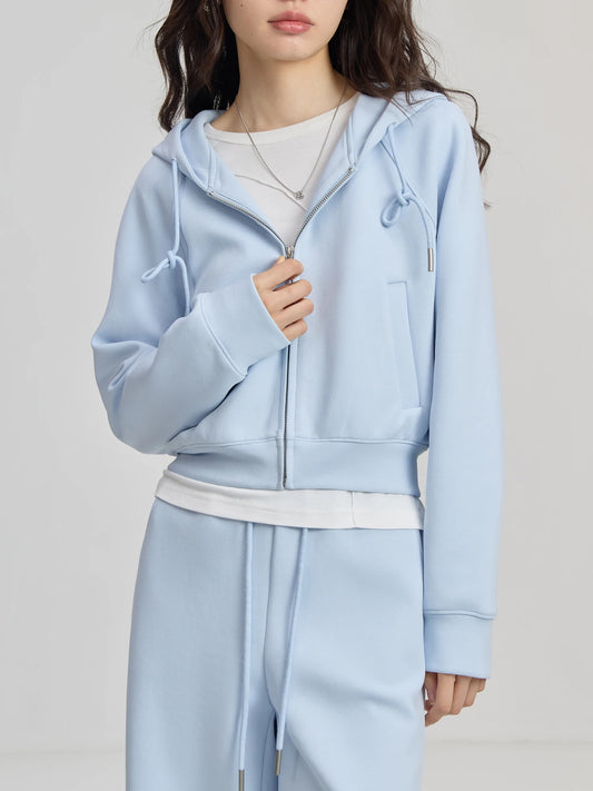 Modischer Damen Sweater-Anzug Set mit Cardigan und Hose