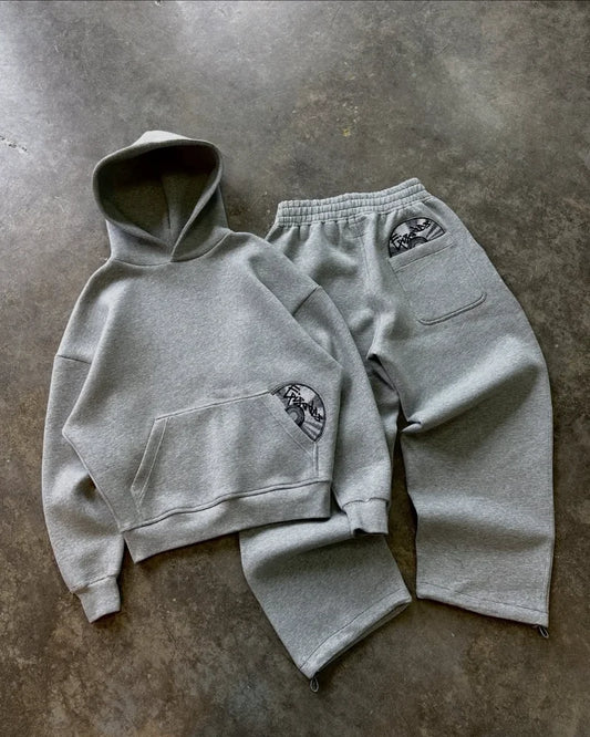 Modischer Herren Anzug mit Besticktem Design
