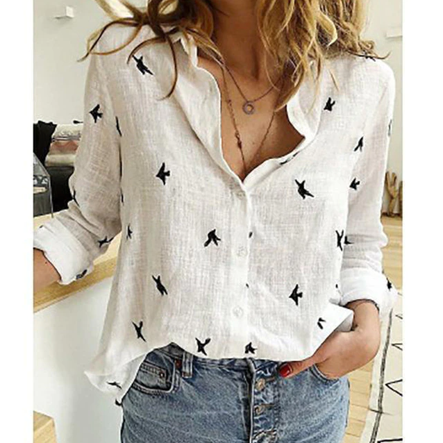 Variant image for Beatrix | Elegante Bluse Damen aus Bio-Baumwolle mit Reliefmuster-65