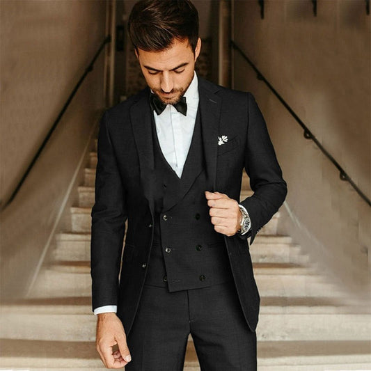 Max | 3-teiliger Herren Anzug für elegante Anlässe und Business-Meetings