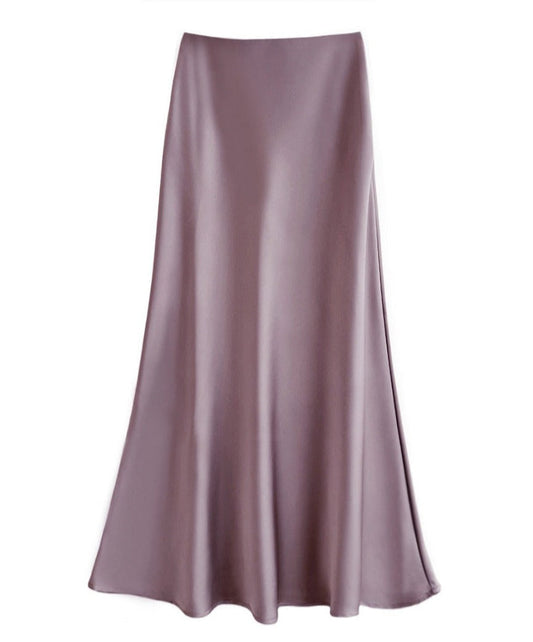 Rok | Eleganter Maxirock aus Seide für Damen