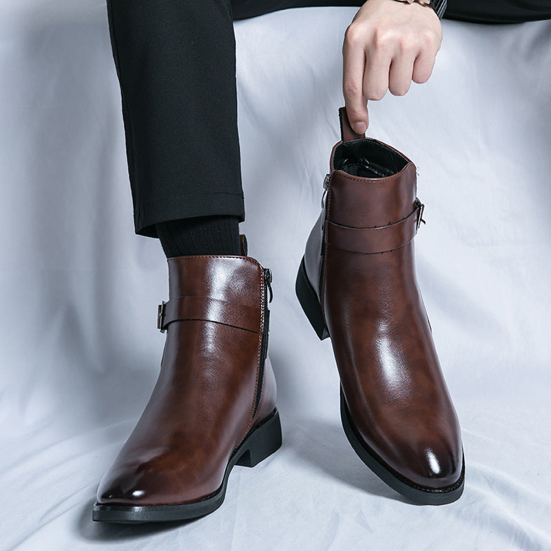 Lederstiefel für Herren