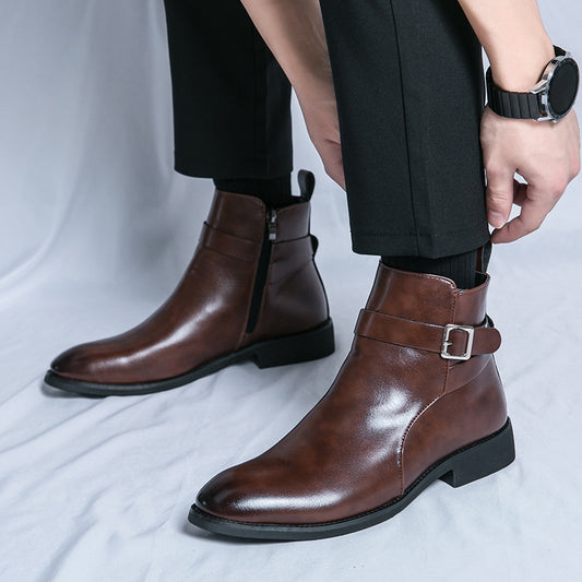 Lederstiefel für Herren