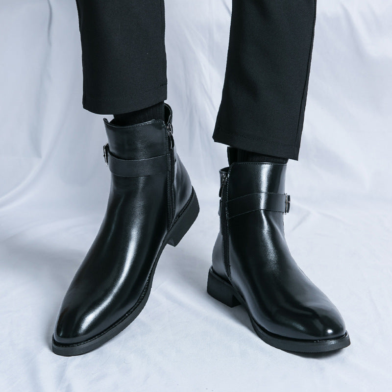 Lederstiefel für Herren