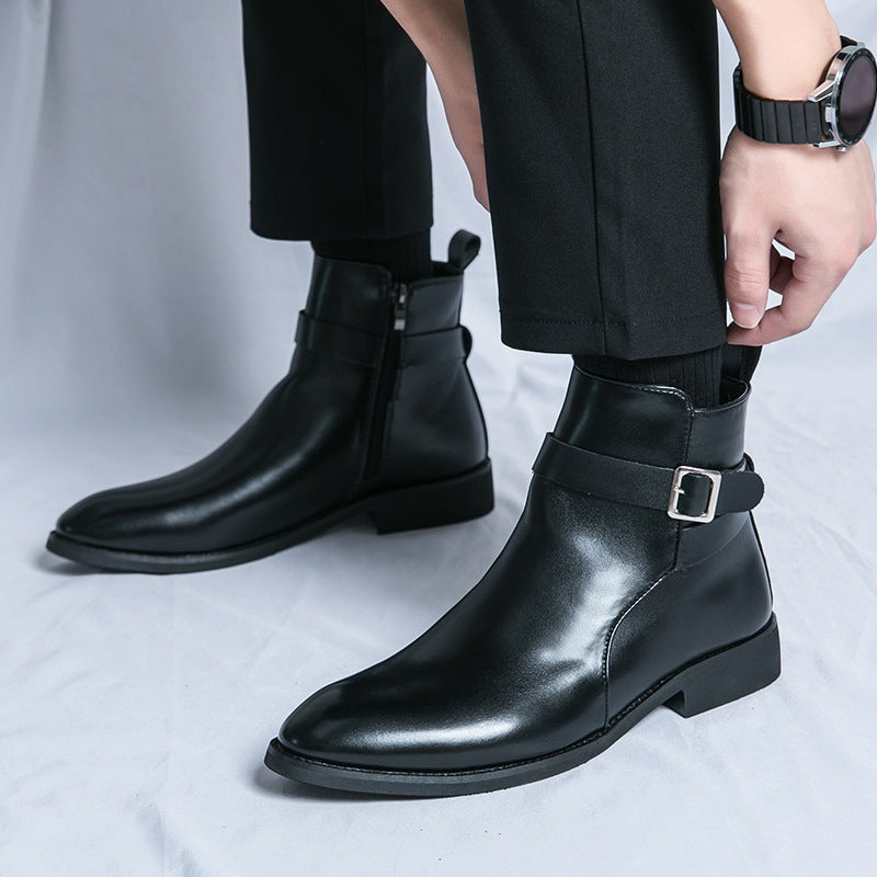 Lederstiefel für Herren