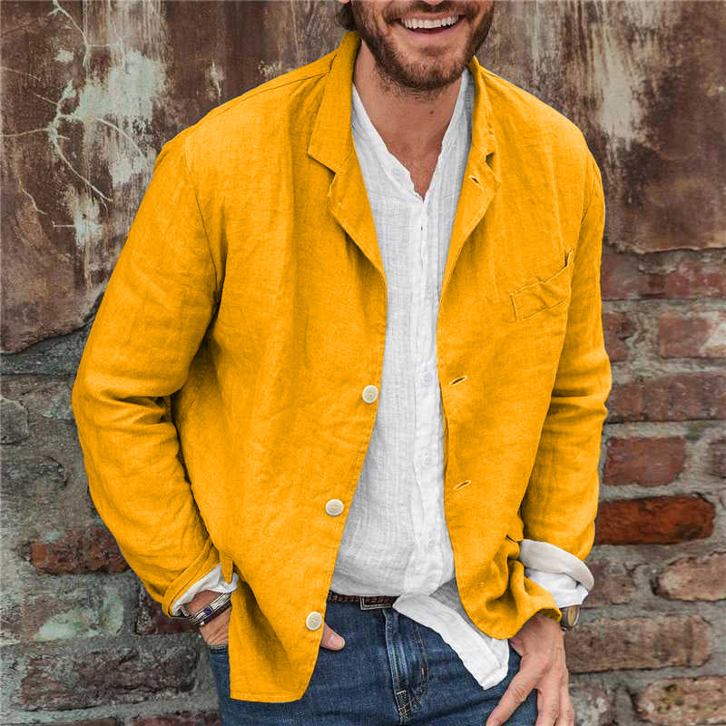 Variant image for Max | Lässiger Leinen Blazer für Herren - Stilvolles Sakko für jede Gelegenheit-25