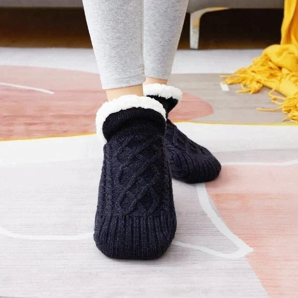 Ola Damen Orthopädische Thermo-Yoga-Socken – Rutschfest für Bequemen Halt und Stil [Komfort] [Wärme] [Ergonomie] 11