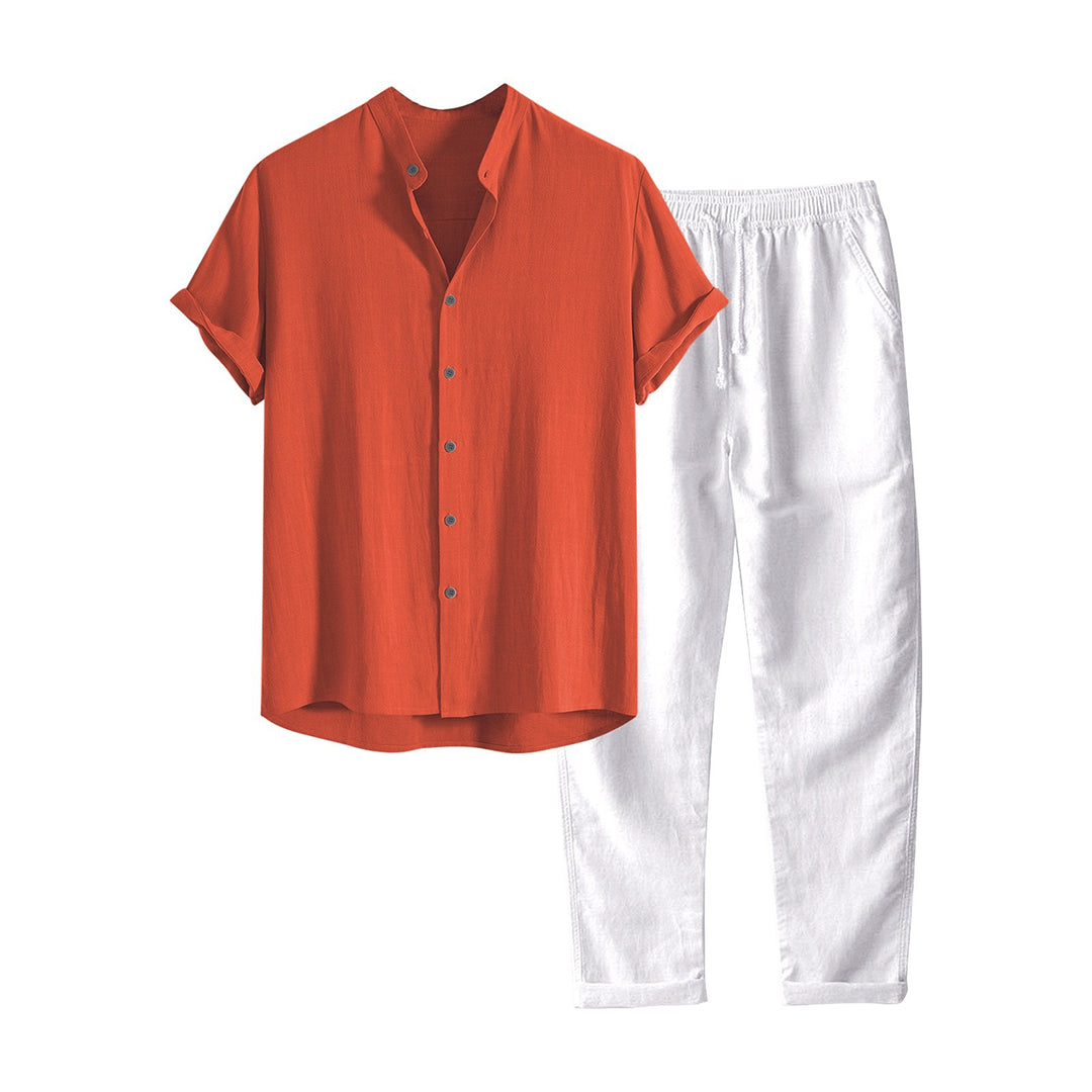Variant image for Herren Sommer Set Blau Größe M Polyester-25