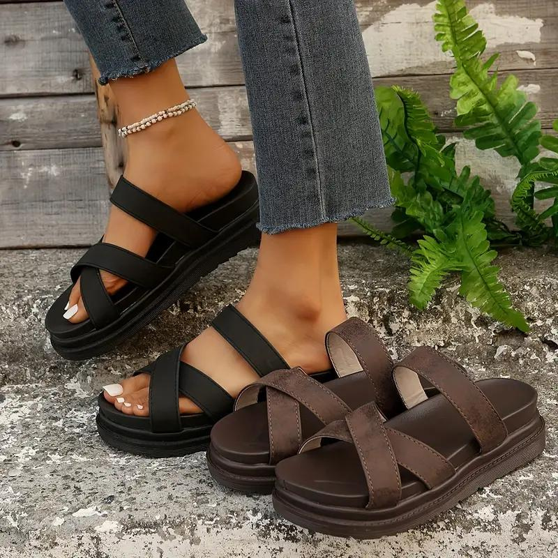 Slip-On Sandalen Damen