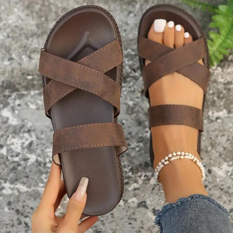 Slip-On Sandalen Damen