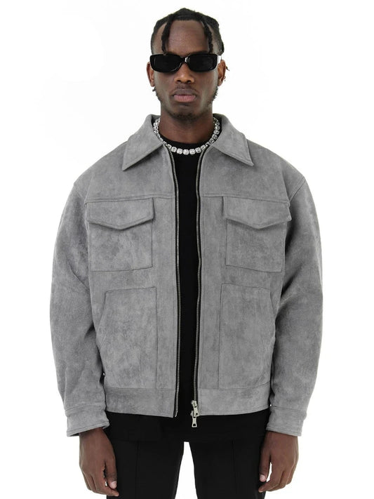 Oversize Herren Jacke